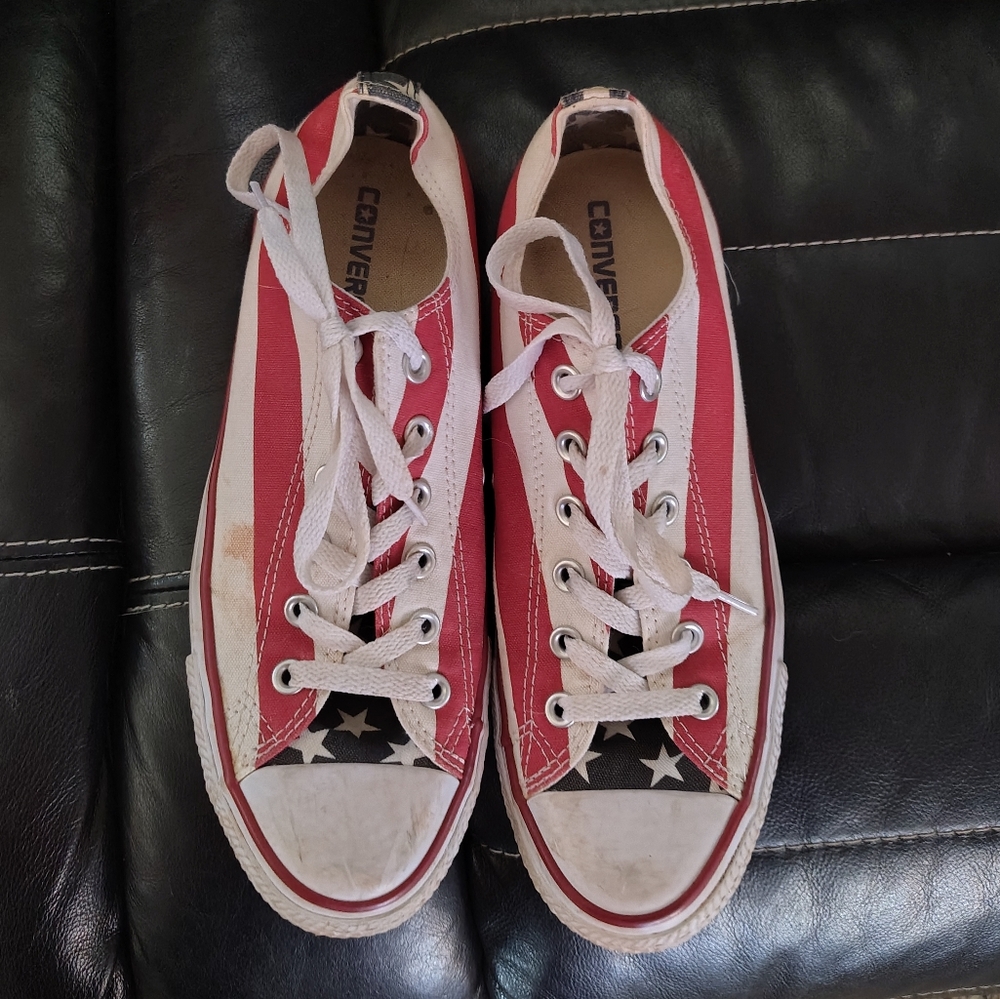 Converse Adults Patriotic Sneakers